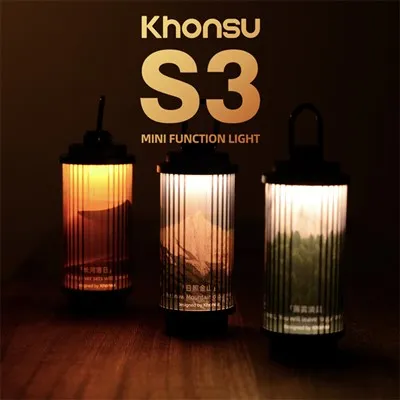 Ofurlétt útileguljós